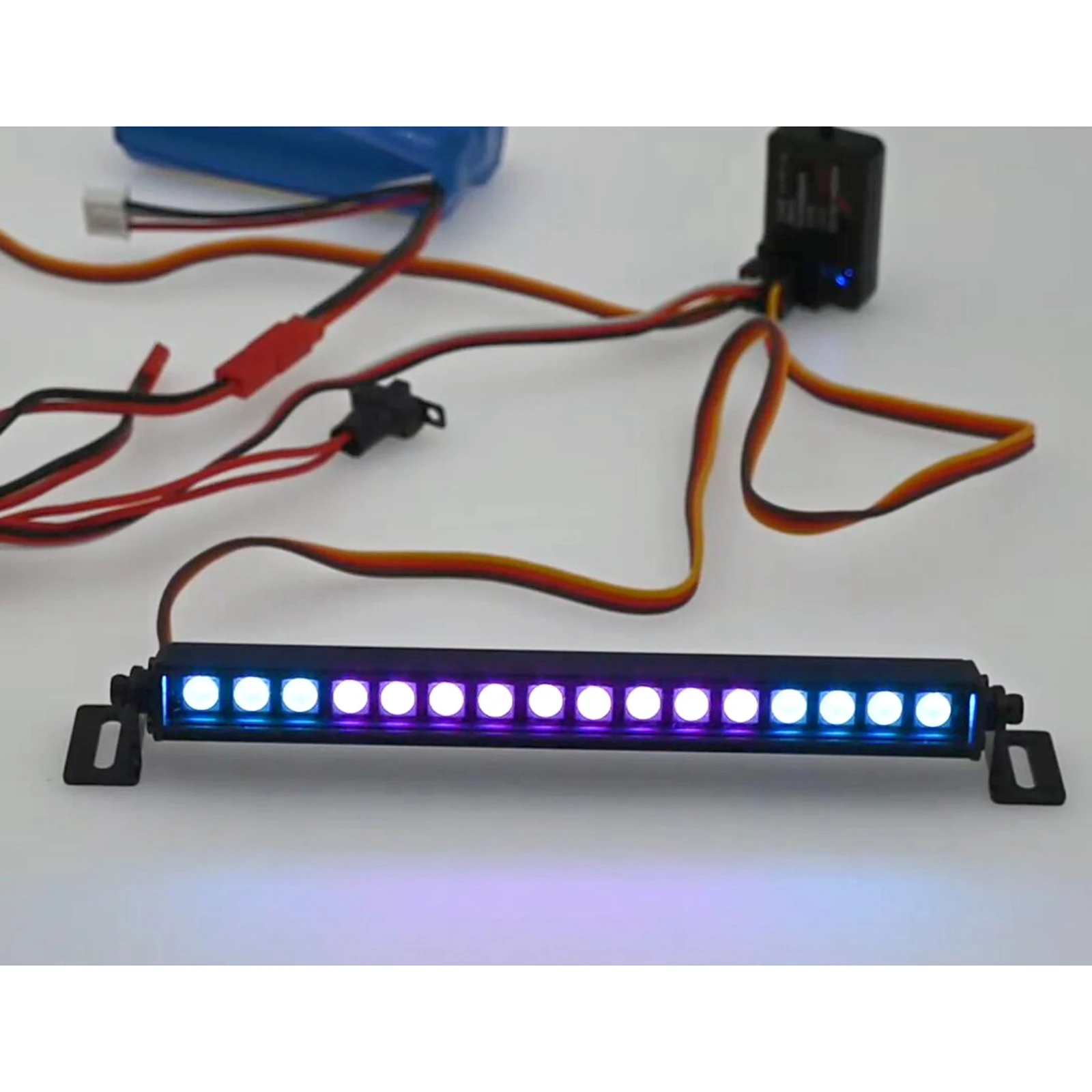 

Bright LED Light Bar Roof Light Fits 1/10 RC Crawler MN86K MN86KS MN86 Parts