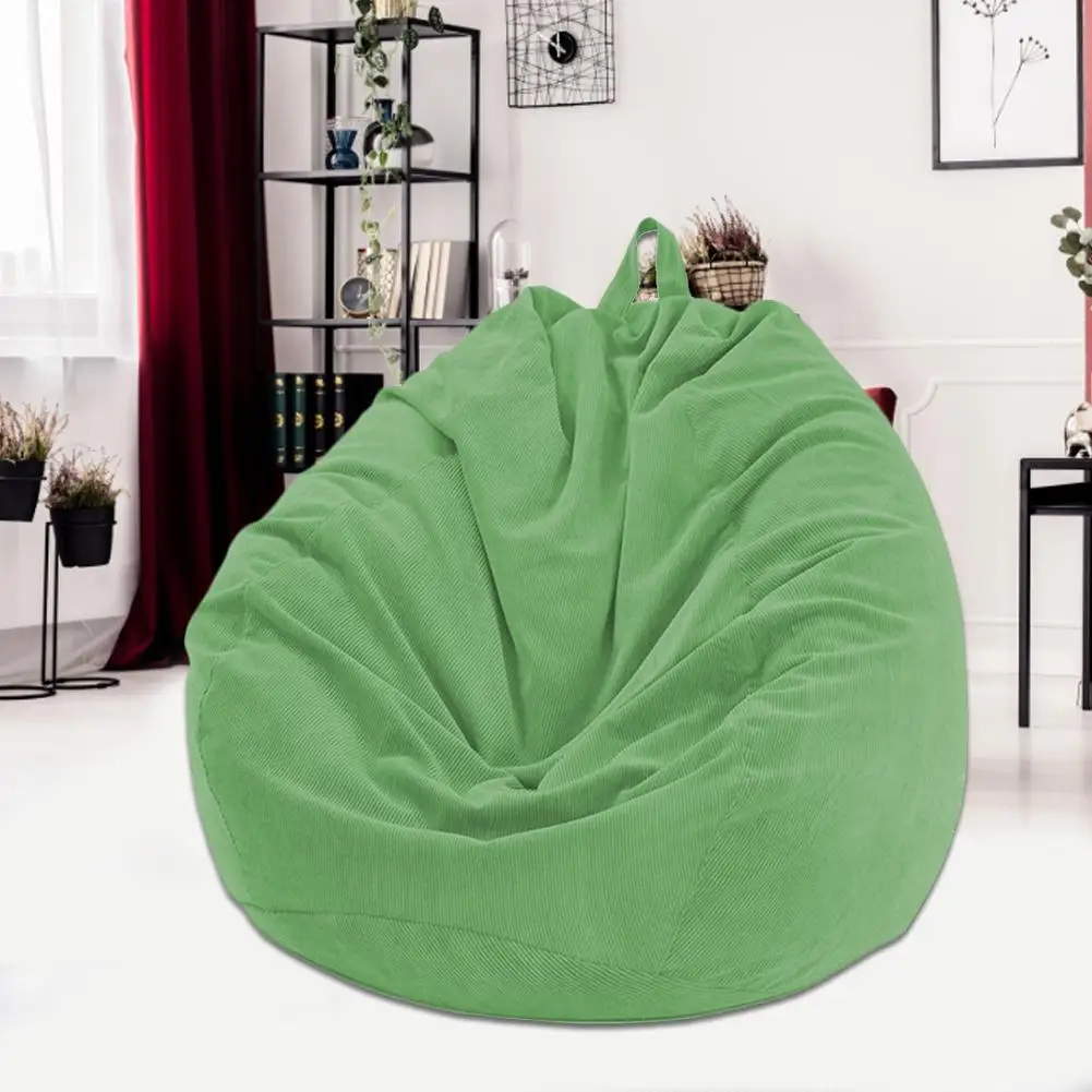 Чехол для диванов Lazy Bean Bag наполнитель стульев из льняной ткани мешок отдыха
