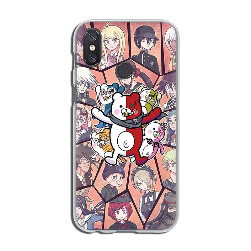T4 EWAU Danganronpa monokuma силиконовый матовый чехол для телефона для Xiaomi 6 8 9 SE A1 A2 Lite Mix 2S Max 3 F1 A3 9T Pro CC9e 9 Pro Note 10 - Цвет: T4