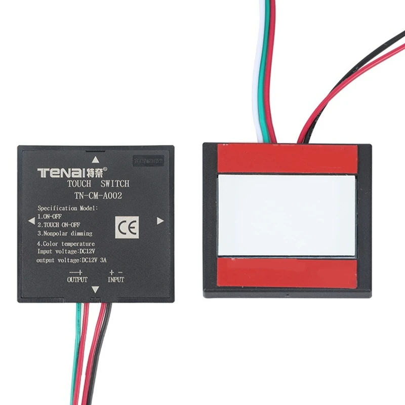 Светодиодный сенсорный светильник ель света 12 в умный переключатель с плавным