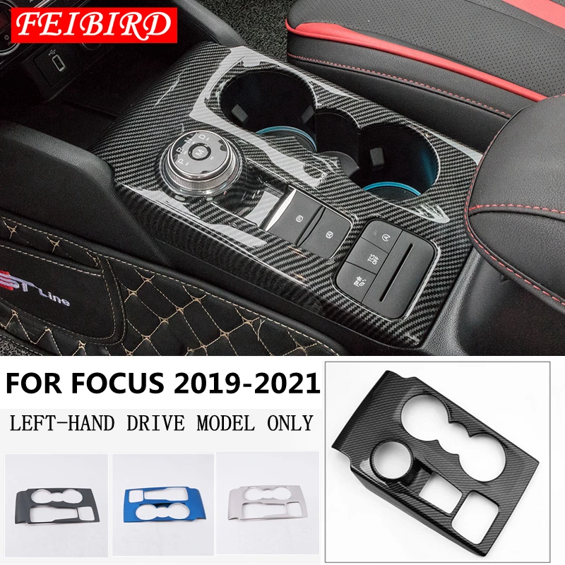 

Stalls Gearshift Gear Shift Box Panel Molding Cover Kit Trim For FORD FOCUS 2019 2020 2021 LEFT-HAND DRIVE MODEL ONLY