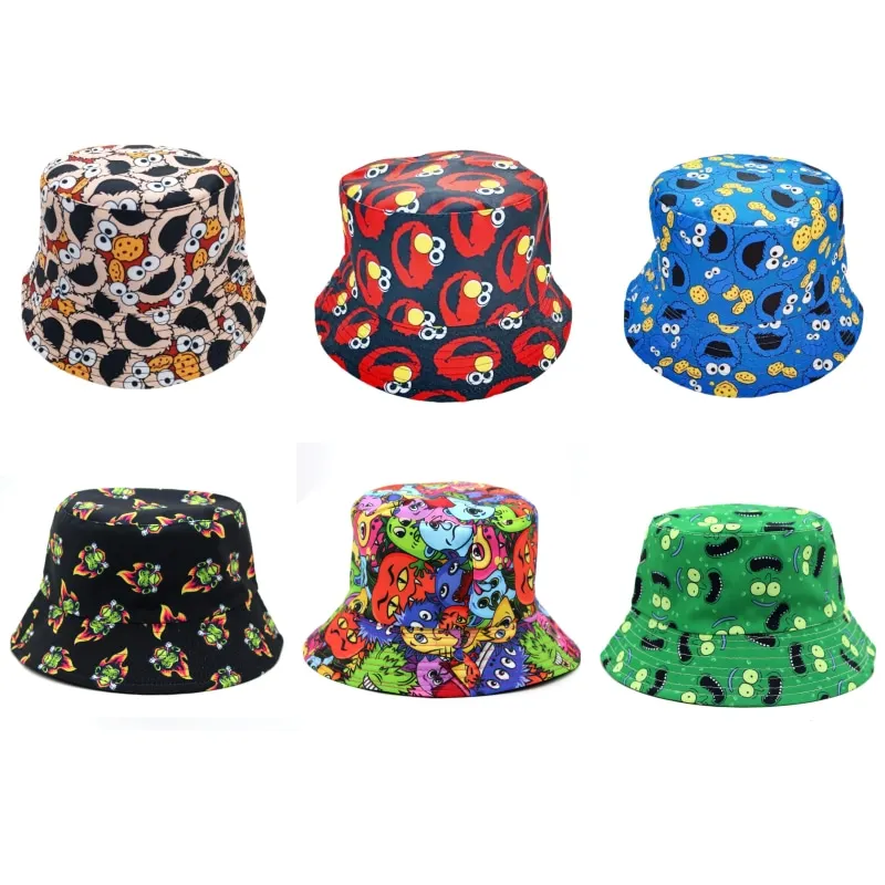 Caps Print Panama Fishing Hats Gorras