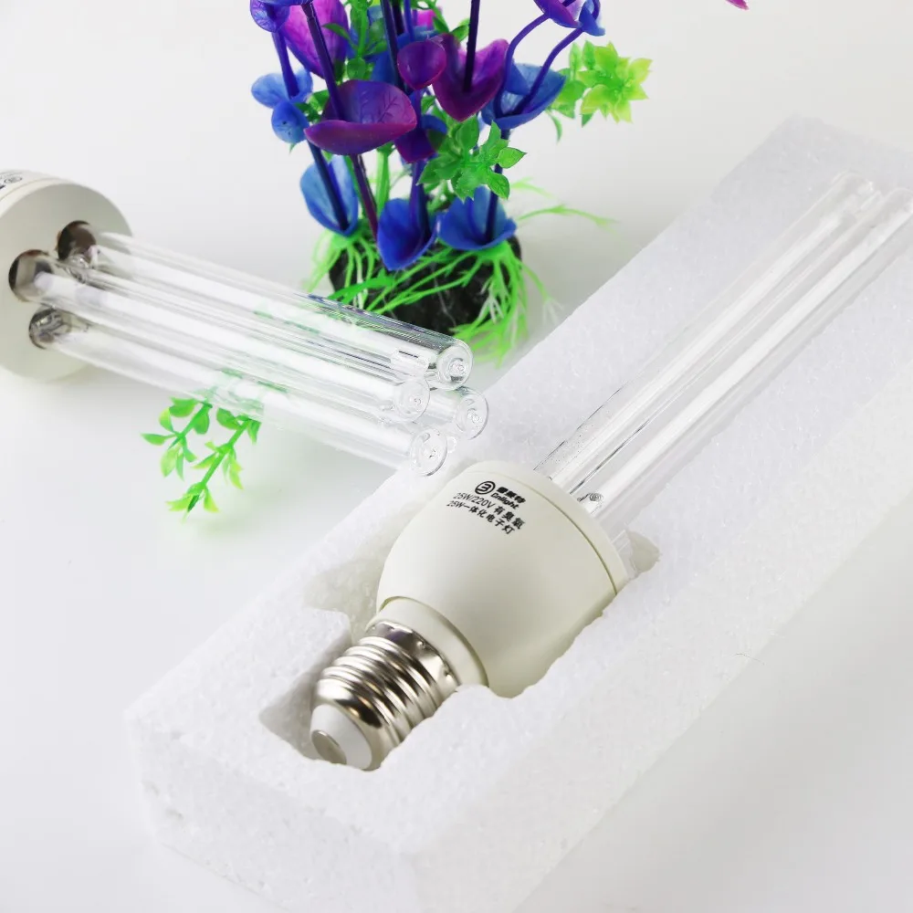 Coospider кварцевая лампа UV-C бактерицидная стерилизация Лампа 15 Вт 25 36 E26 E27 база