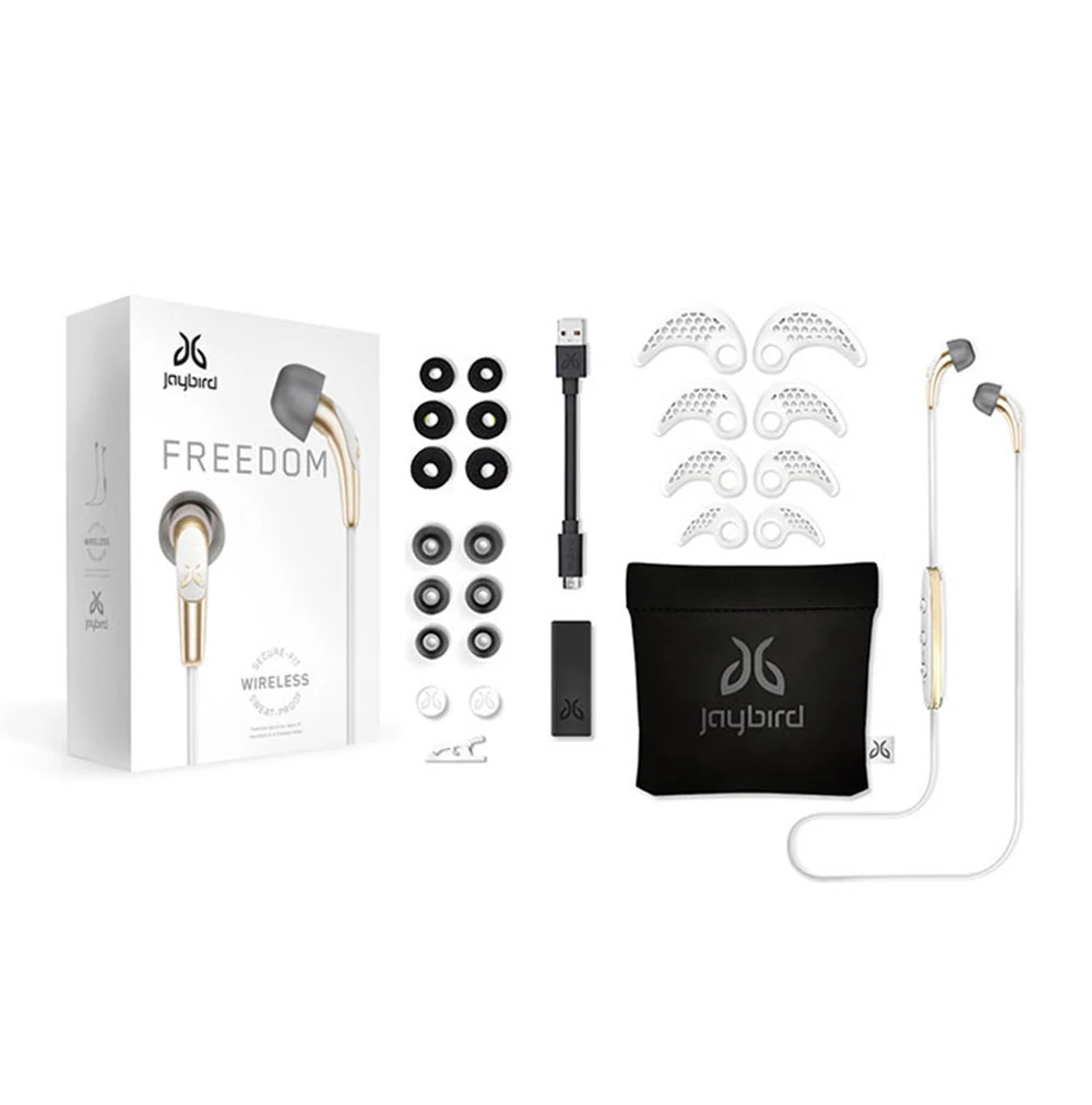 Беспроводные спортивные bluetooth-наушники с поддержкой технологии logitech Jaybird Freedom, Hi-Fi, наушники-вкладыши, Hearset, 8 часов, для Android, huawei