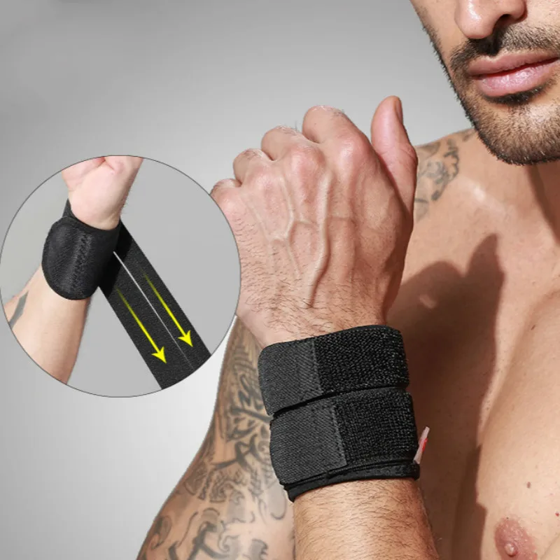 2 шт./лот наручный браслет для тренажерного зала тяжелая атлетика поддержка