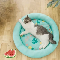 cat dog cooling mat pad summer dog cat beds mats pet ice pad pet breathable kennel cool cold silk dog bed