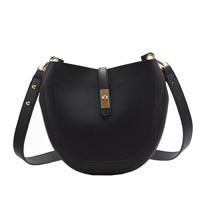 

Fashion Women's Designer Saddle Bags Pu Leather Female Handbags Tote bags Women Trending Shoulder Bag Crossbody Bags