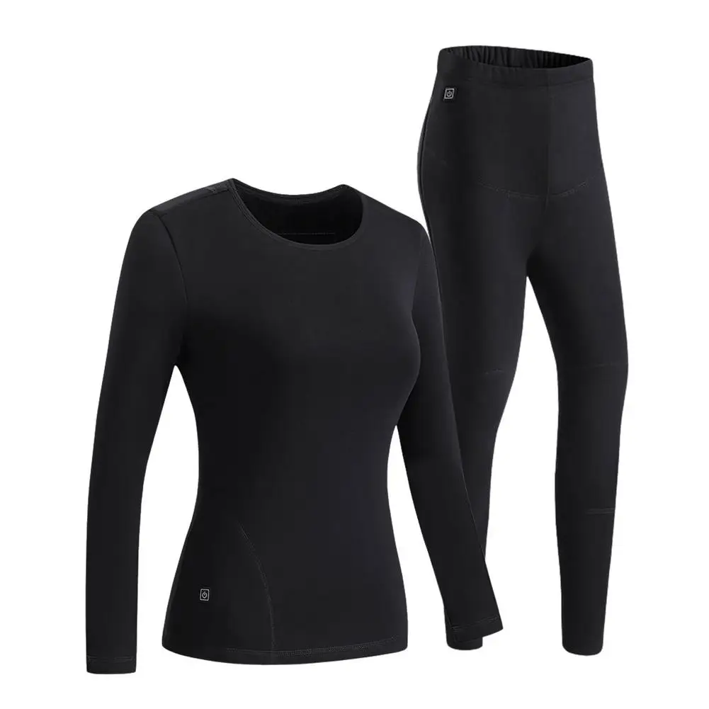 

Heating Thermal Underwear Suit Ultra Soft Base Layers Thermals For Men And Women Warming Long Johns Top And Bottom Set For Win