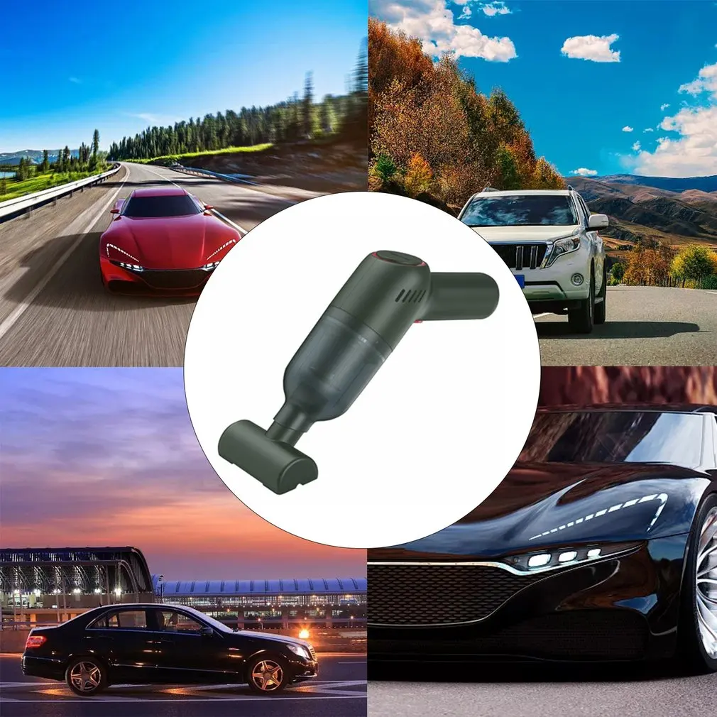 

Car Dual-use USB Portable Mini Car Vacuum Cleaner Portable Wireless Rechargeable Household Handheld Vacuum Cleaner