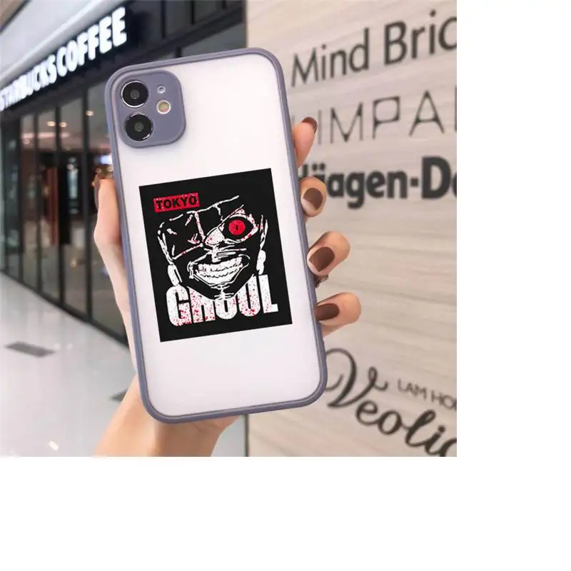

Tokyo Ghoul Japan anime Phone Cases matte transparent For iphone 7 8 11 12 plus mini x xs xr pro max cover