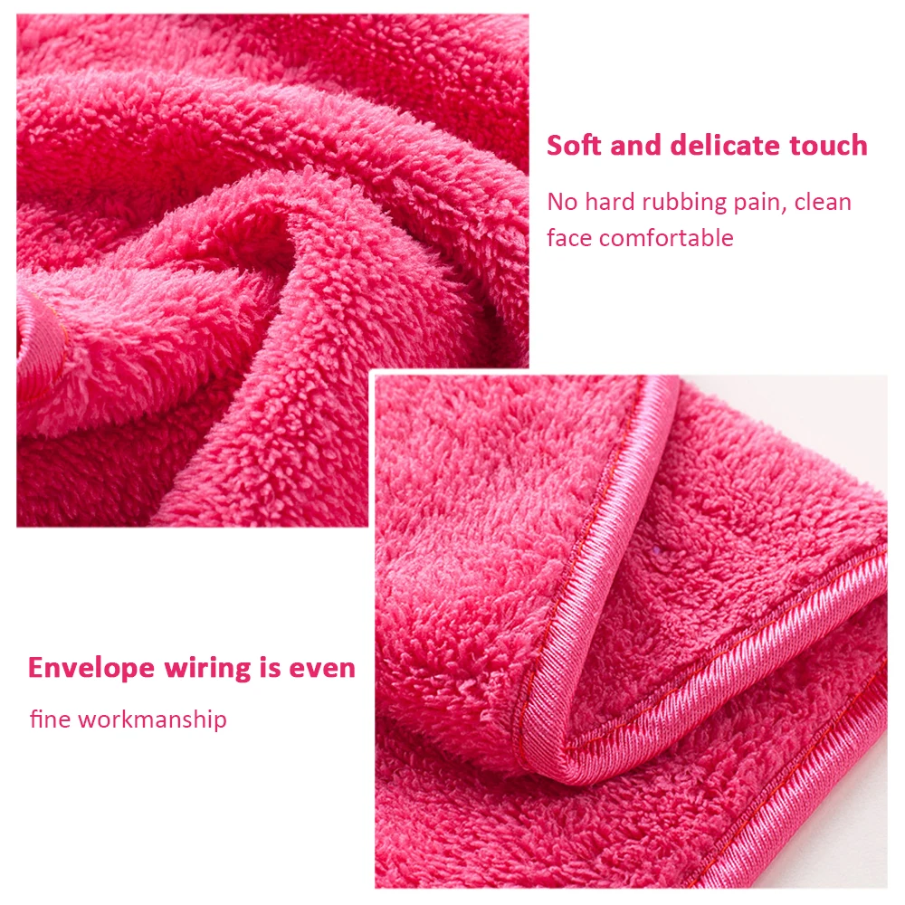 100% micro fiber Face Cleaning Towel Makeup Remove Pad Hand Care Magic Bathroom Sport Waffle 40x18cm Bath Tool | Дом и сад