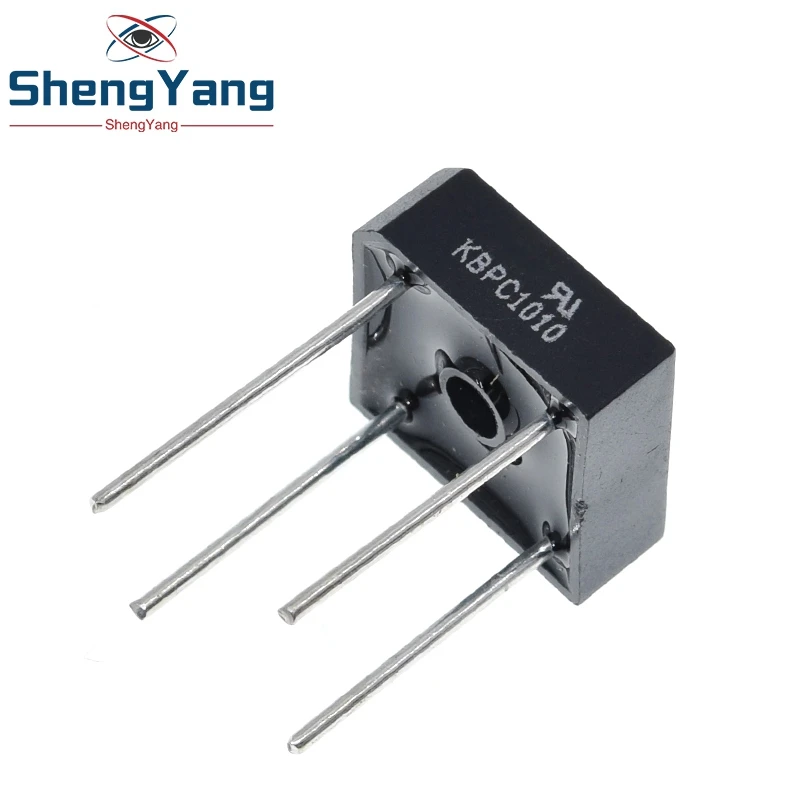 ShengYang 5pcs/lot Kbpc1010 10a 1000v Diode Bridge Rectifier Diy | Электронные компоненты и принадлежности