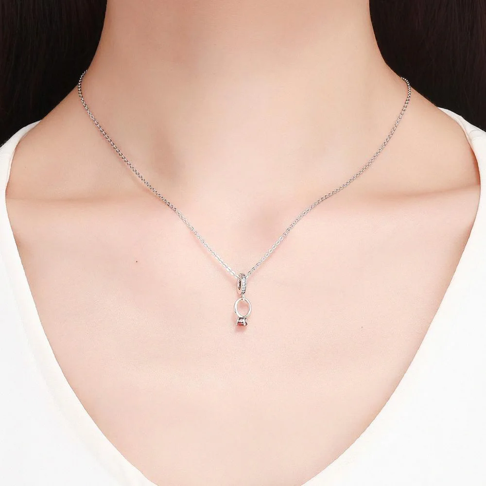 

Romantic 925 Sterling Silver Vows of Love Marry Me Pendant Charm fit Bracelet & Necklaces Silver Jewelry Making