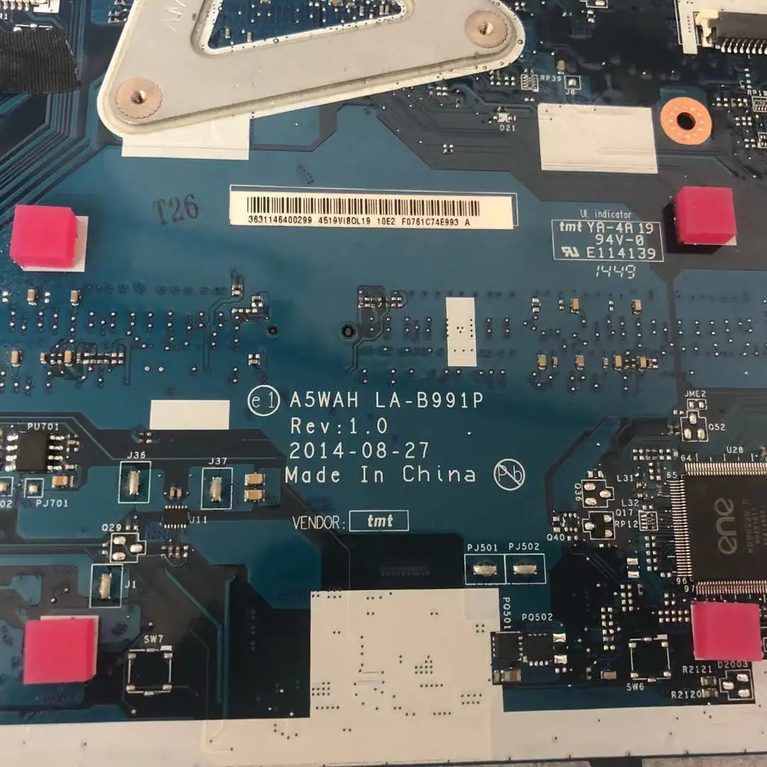 LA-B991P ноутбук материнская плата для Acer Aspire E5-571G E5-571 I5-5200U GT840M-2GB DDR3 тест нормально