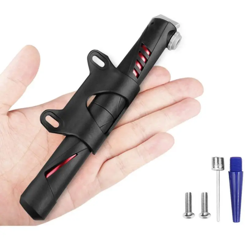 Ручной велосипедный мини насос высокого давления портативный клапан с