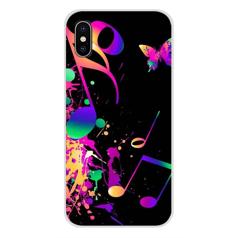 Чехол для телефона чехлы с музыкальными нотами скрипкой классической музыкой