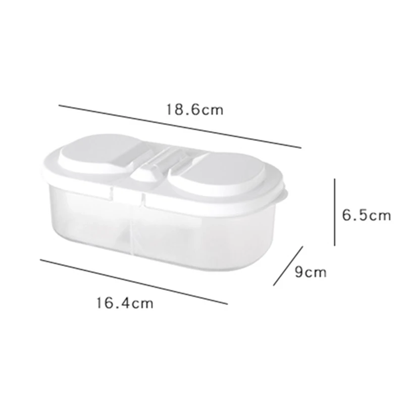 Прозрачная кухонная коробка для хранения зерен | Дом и сад