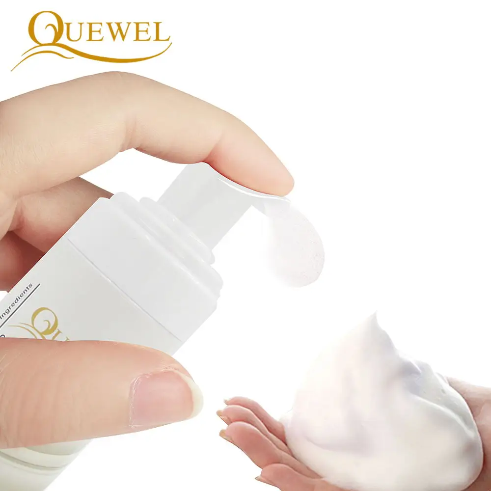 Пенка для наращивания ресниц Quewel средство очистки пена эффективное снятия