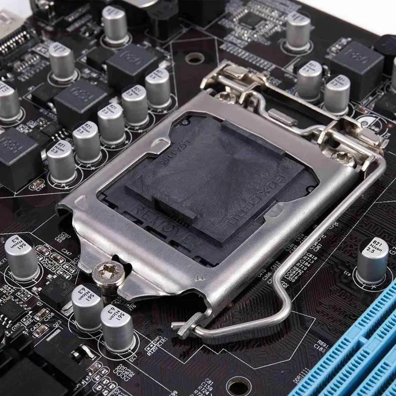 H61 настольный компьютер Материнская плата 1155 Pin CPU интерфейс обновления USB2.0 DDR3