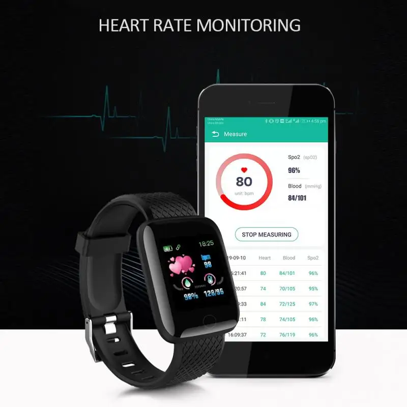 

D13 Smart Watches Smart Wristband Heart Rate Watch 116plus Men Women Sport Band Waterproof Smartwatch 2020 For Fashionable Gift