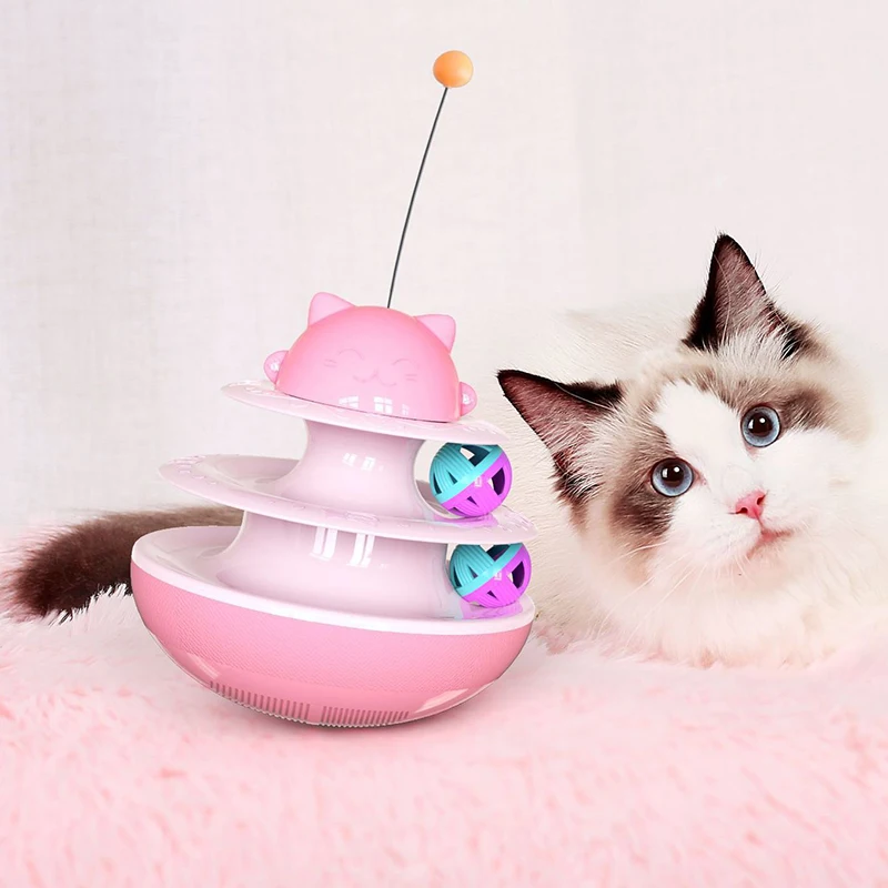 drop shipping Pet supplies cat god educational toys turntable self-hey interactive play disk track ball toy brain game | Дом и сад