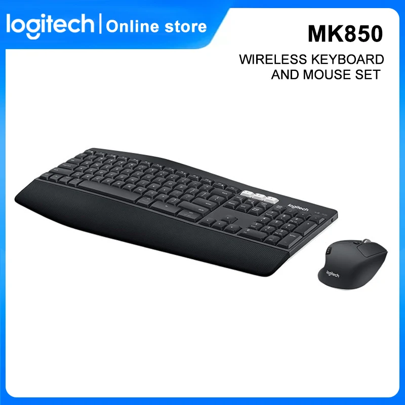 Набор для клавиатуры и мыши Logitech MK850 комплект с отличной Bluetooth клавиатурой мышью