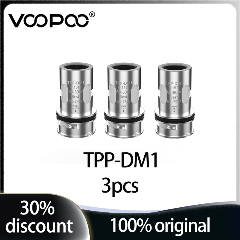 Оригинальный PNP DM1 3 шт. для Voopoo Drag X Plus Mod Pod 0 15 Ом | Электроника