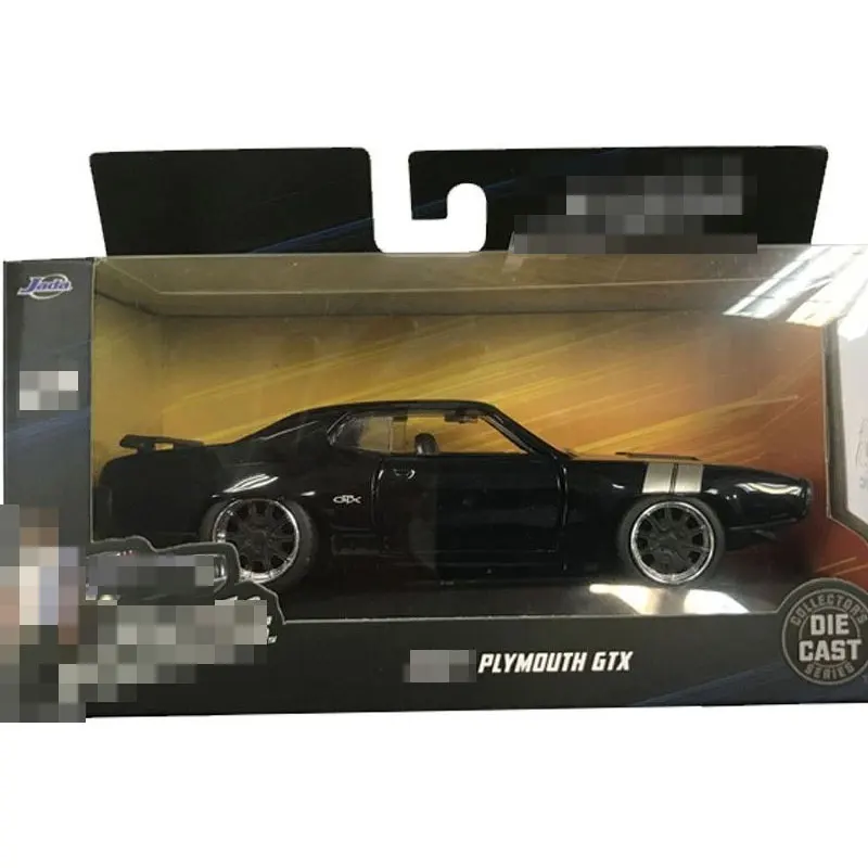 Plymouth GTX JADA 1/32 масштаб Плимут GTX, тойота Супра, ниссан R34, Dodge зарядное устройство, HONDA S2000, Mitsubishi Eclipse литая металлическая модель автомобиля игрушка - Цвет: Plymouth GTX