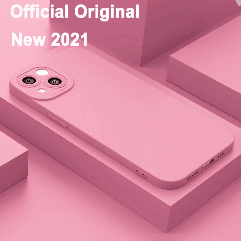 

YYDS Original Angel Eyes Liquid Silicone Phone Case For iPhone 13 12 11 Pro Max Mini XS XR X 8 7 Plus SE 2020 Back Cover funda