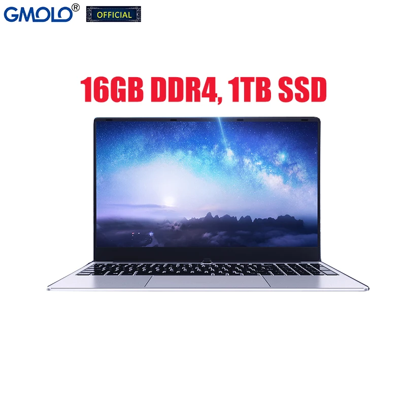 GMOLO 15 6 дюймов ноутбук 16 Гб DDR4 1 ТБ SSD Core I7 6th поколения Игровые ноутбуки Geforce