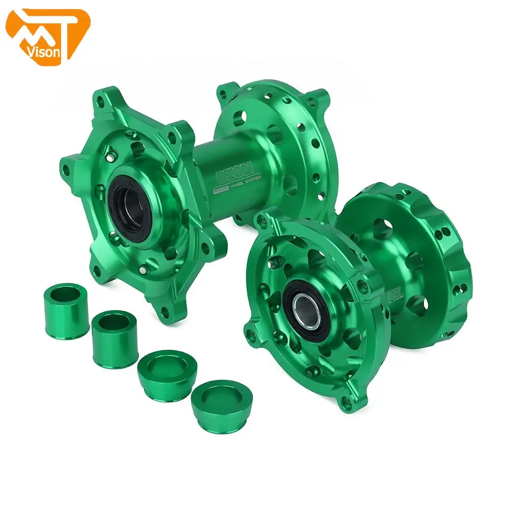

For Kawasaki KX125 KX250 2006-2008 KX250F KX450F 2006-2018 KX KXF Motorcycle Complete Front Rear Wheel Hub Rim Spocket Spacer