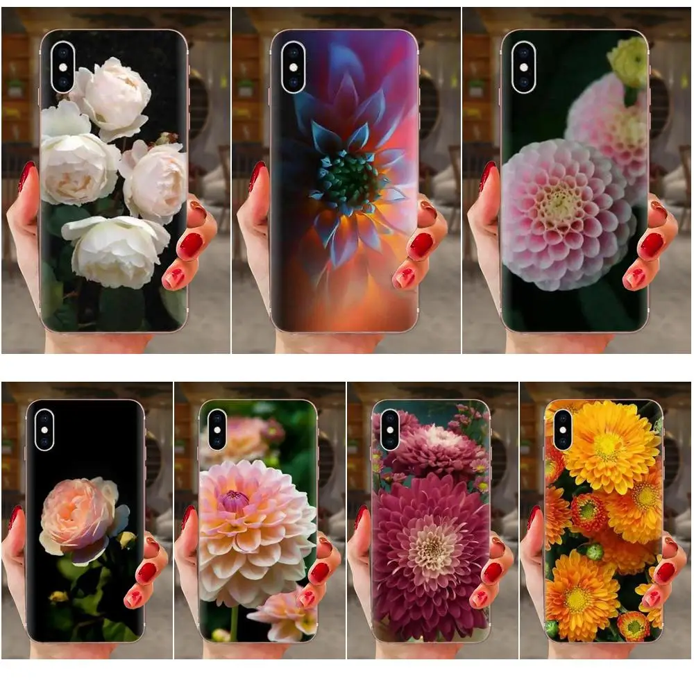 Мягкий чехол Dahlia Pinnata Cav Flower для Xiaomi Redmi 3 3S 4 4A 4X 5 6 6A 7 K20 Note 2 5A Plus Pro | Мобильные