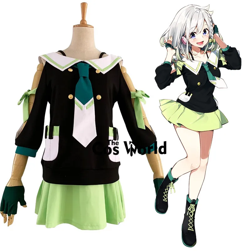 

YouTuber Virtual Singer Vtuber YuNi Outfit Customize Anime Cosplay Costumes