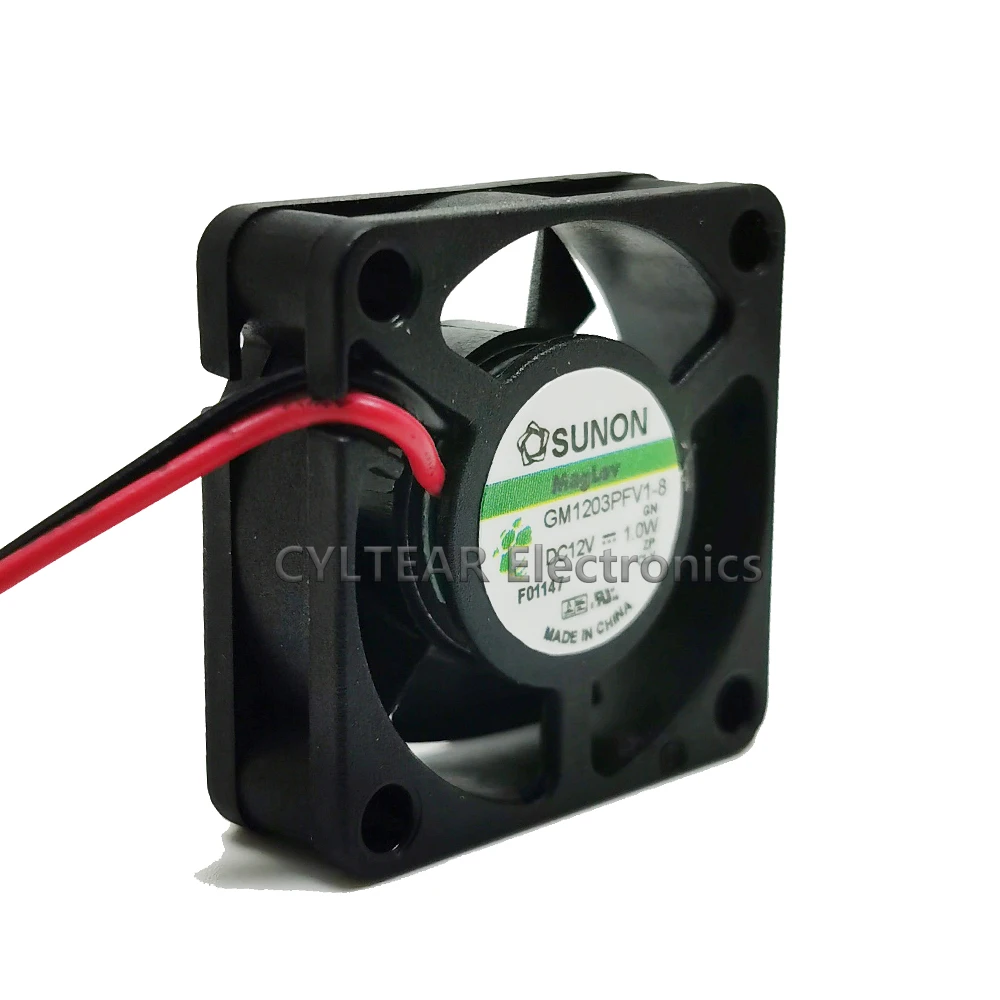 Магнитный Подвесной охлаждающий вентилятор для SUNON 12V 1 0 W GM1203PFV1 8 3cm 2 line 3010|Кулеры и