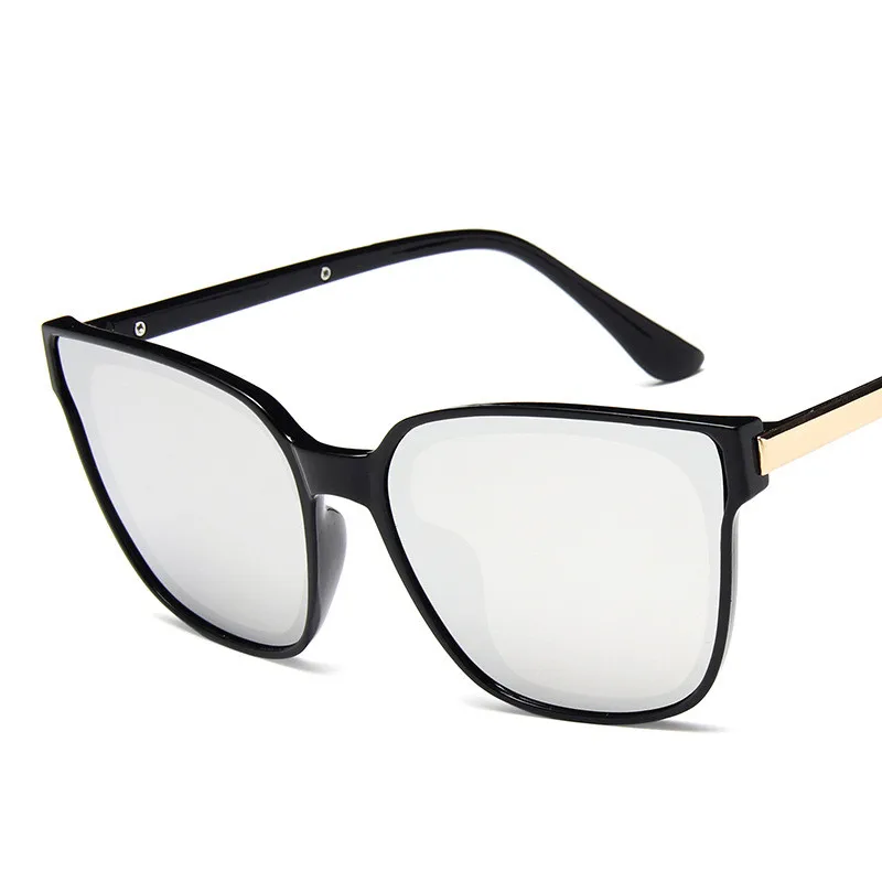 Роскошные Большие женские очки градиентные солнцезащитные мужские винтажные