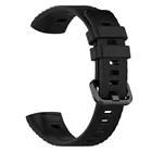 Ремешок силиконовый для наручных часов, удобный практичный удобный браслет для Huawei Band 4 Pro