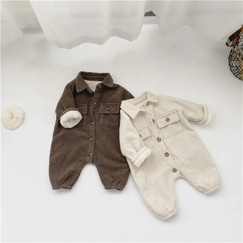 Комбинезон для маленьких мальчиков зимний детский комбинезон джентльменов