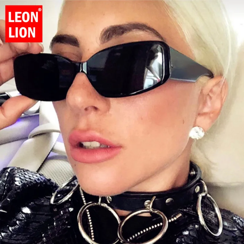 LeonLion 2021 маленькие ретро солнцезащитные очки для женщин овальные женские