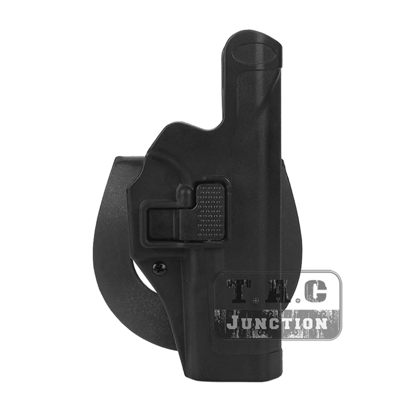 

Tactical Serpa Level 2 Auto Lock Duty Right Paddle Belt Loop Pistol Holster w/ STRIKE MOLLE Platform For Glock 17 19 22 23 31 32