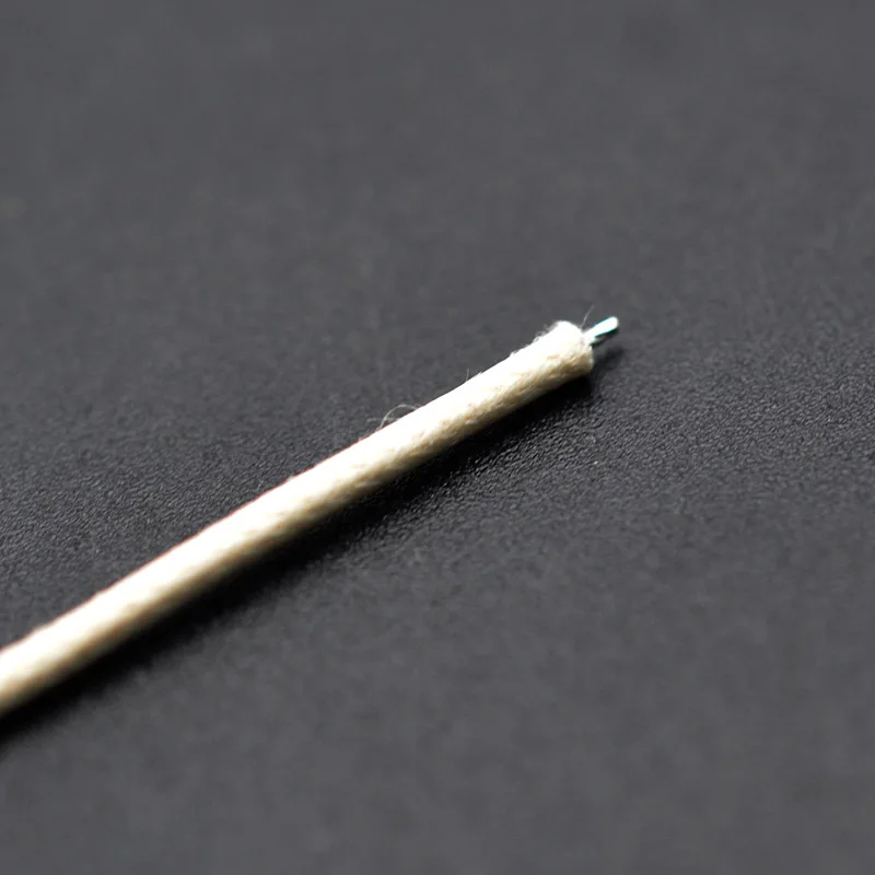 2-метровый (1-Белый/1-черный) вощеный предварительно Луженый 7-жильный спусковой