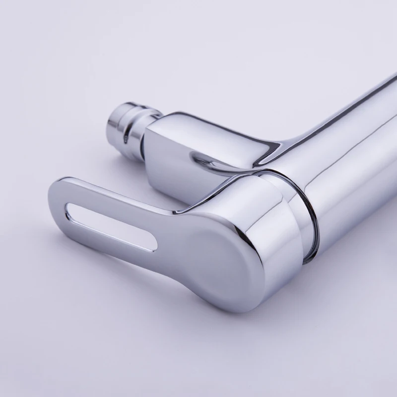 Bathroom Bidet Faucet Copper Washing Basin Sink Adjustable Single Lever Hot Cold Water Mixer Tap Deck Mounted Vanity | Обустройство