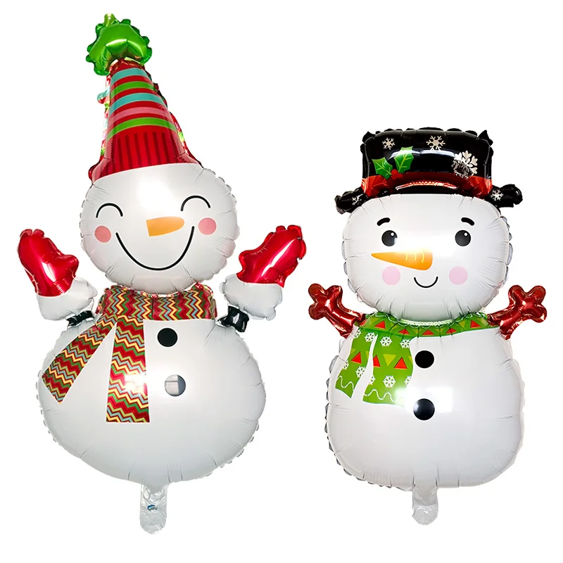 1 шт. рождественские украшения для дома фольга Санта Клауса воздушные шары