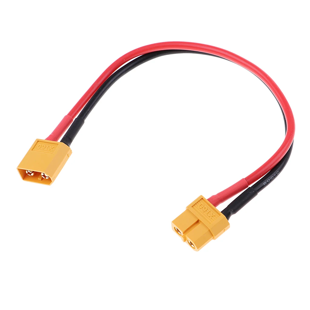 XT-60 Мужской Женский Разъем Incl.20cm 14AWG кабель Lipo Батарея | Игрушки и хобби