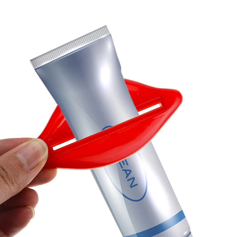 1 шт. выдавливатель для зубной пасты в форме сексуальных красных губ|Наборы