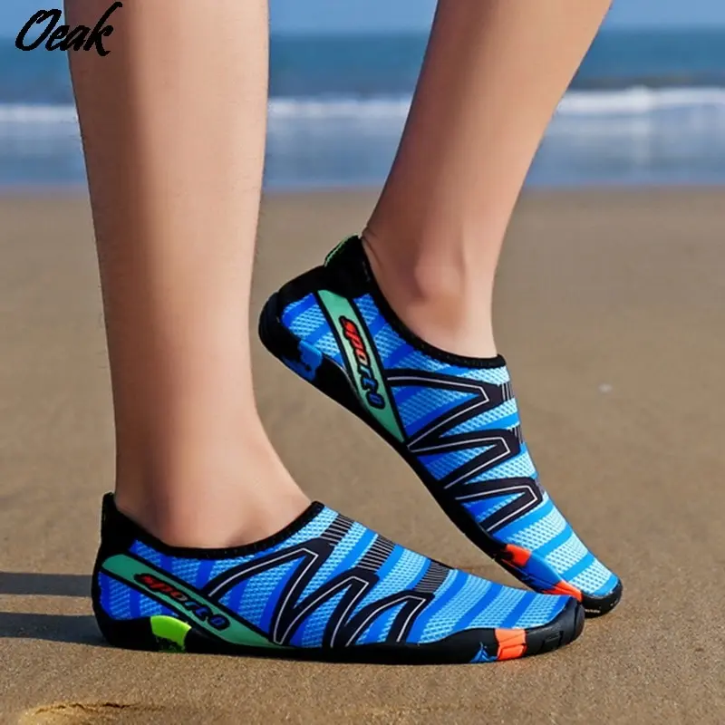 Кроссовки для мужчин и женщин быстросохнущие пляжа воды любителей рыбалки