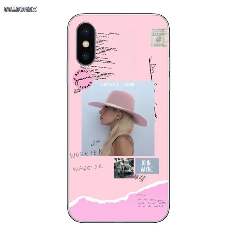 Чехлы для телефонов htc One M7 M8 M9 M10 Desire 530 816 820 A9 U11 sony Xperia Z Z1 2 3 5 Mini M4 Lady JOANNE Gaga lyric Quote |