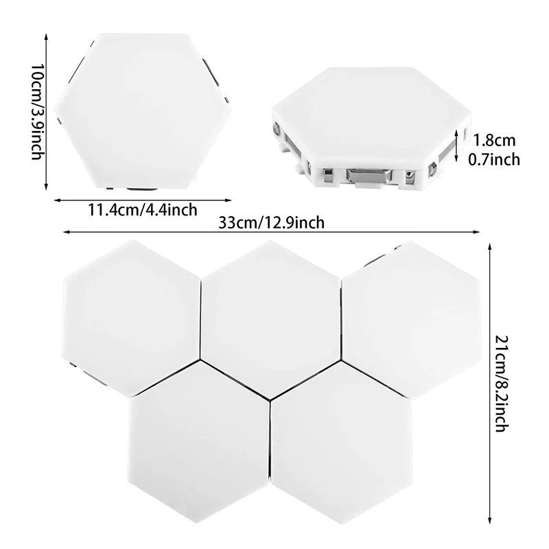 Современные креативные светодиодные ночные светильники магнитная ячеистая