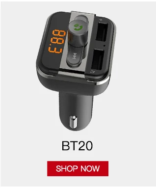 Гарнитура Bluetooth автомобильный набор, свободные руки, Беспроводной в автомобиле Динамик Bluetooth 4,1 EDR Siri автомобильный bluetooth-комплект MP3 плеер 20h работа Поддержка 2 телефонов
