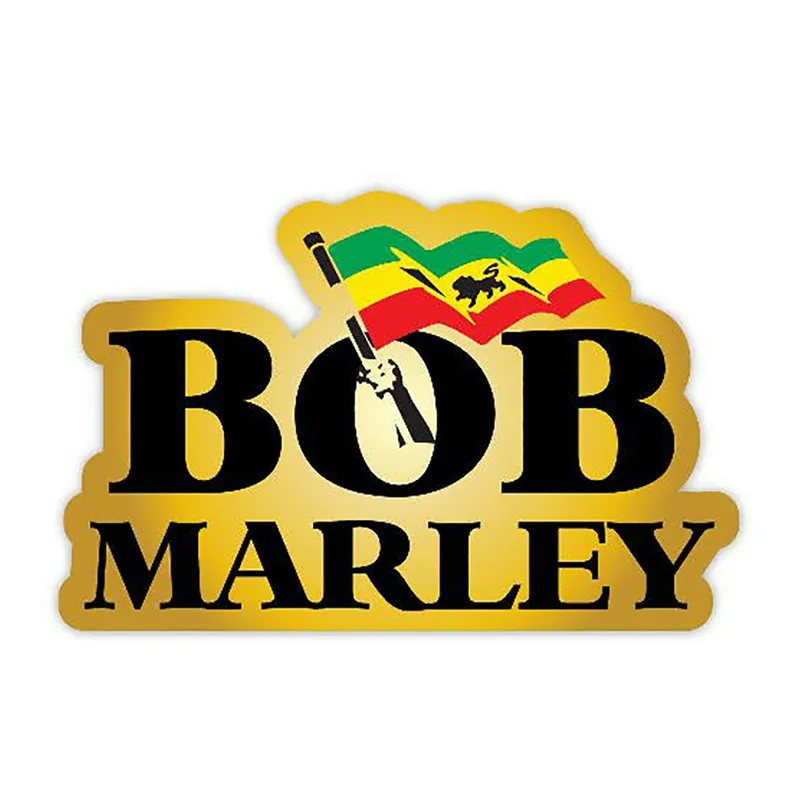 

Personality Bob Marley Car Stickers Motorcycle Decals Waterproof Sunscreen Scratch-Proof Sticker Accessories PVC 13cm X 8cm