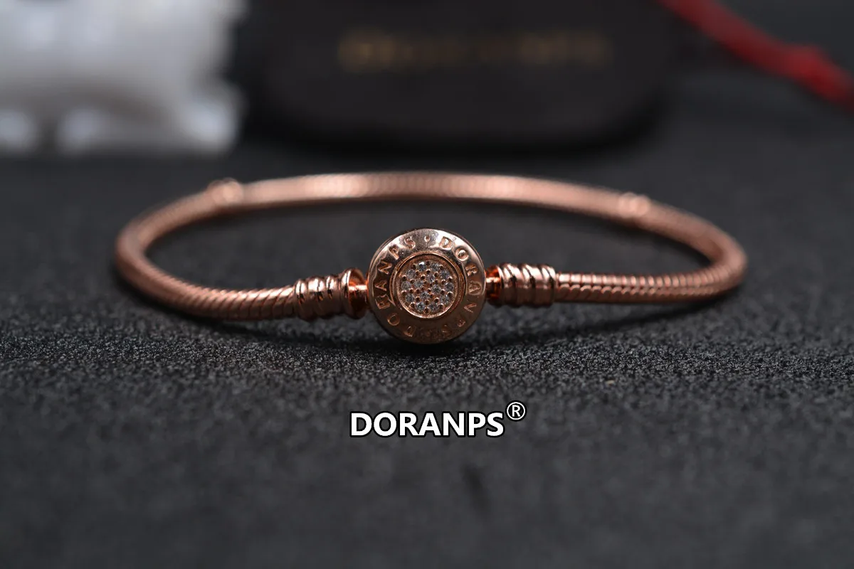 Брендовая бижутерия DORANPS 925 оригинальные бусины шармы браслеты для женщин Шарм